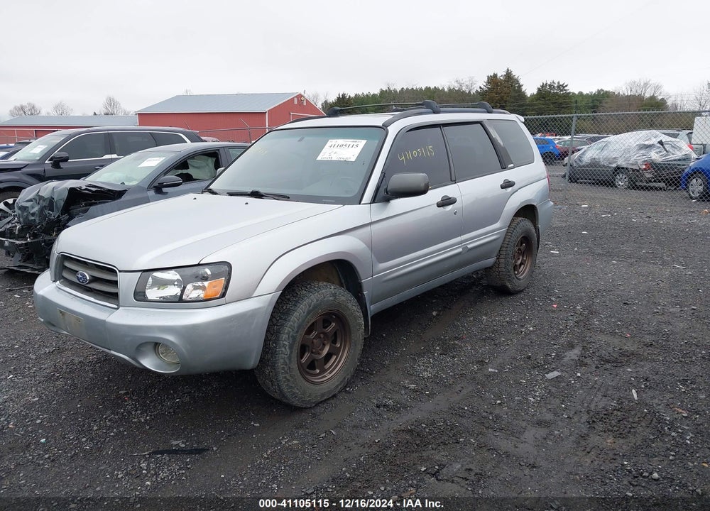 2004 SUBARU FORESTER 2.5XS VIN: JF1SG65684H724794