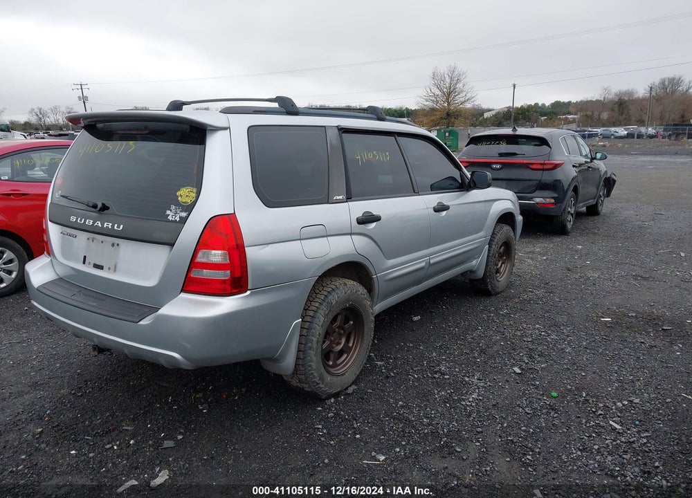 2004 SUBARU FORESTER 2.5XS VIN: JF1SG65684H724794