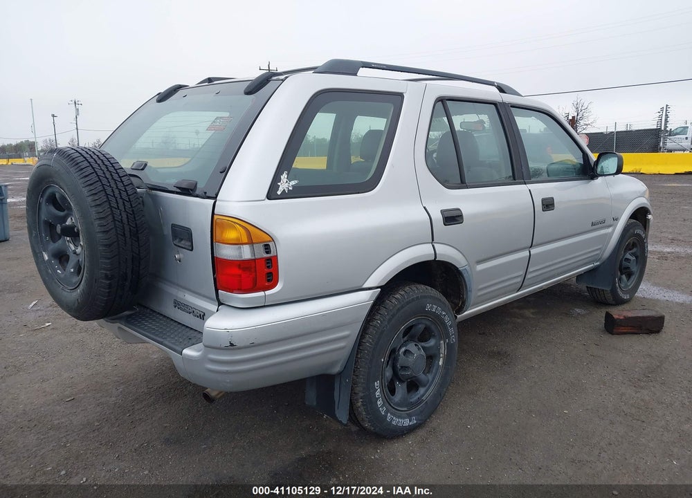 2001 HONDA PASSPORT EX/LX VIN: 4S6CK58W714402124