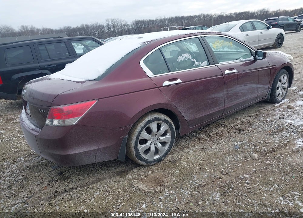 2008 HONDA ACCORD VIN: 1HGCP36828A010267