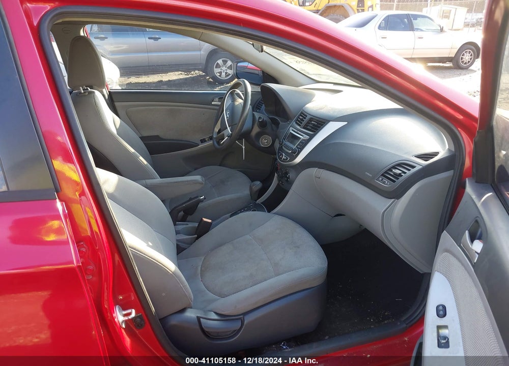 2014 HYUNDAI ACCENT GLS VIN: KMHCT4AE3EU691963