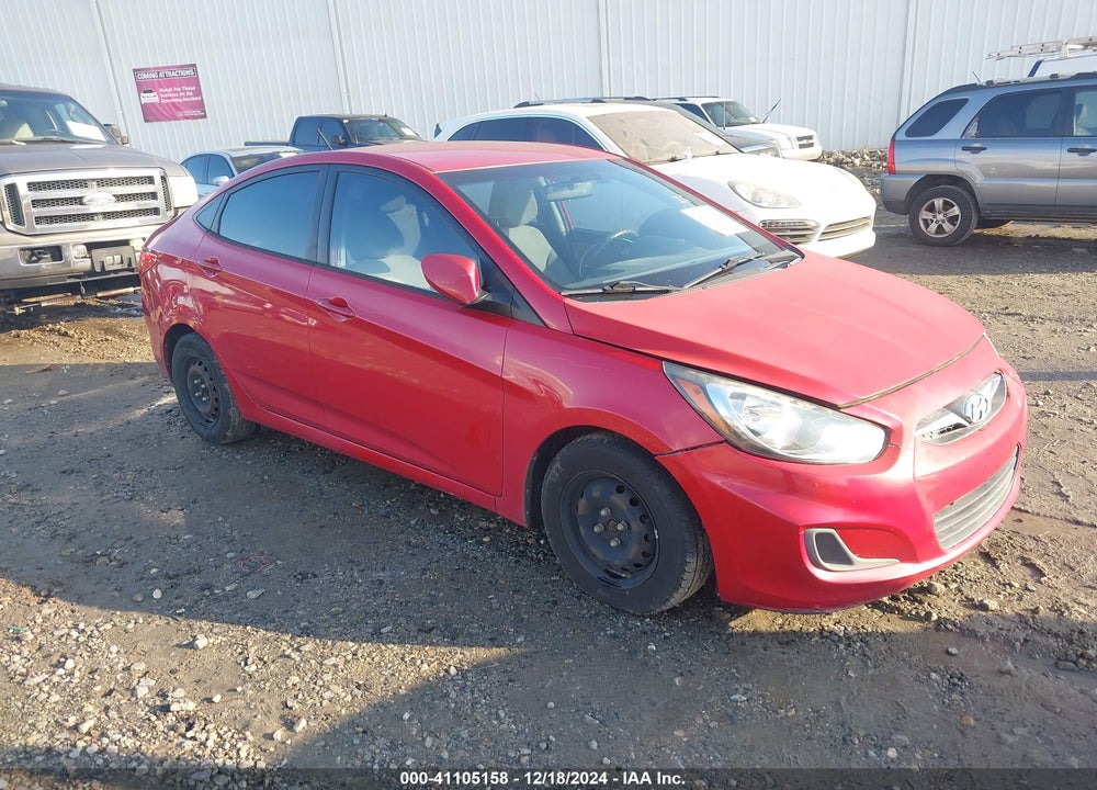 2014 HYUNDAI ACCENT GLS VIN: KMHCT4AE3EU691963