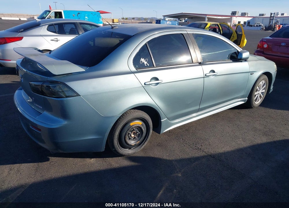 2008 MITSUBISHI LANCER VIN: JA3AU86U18U020665