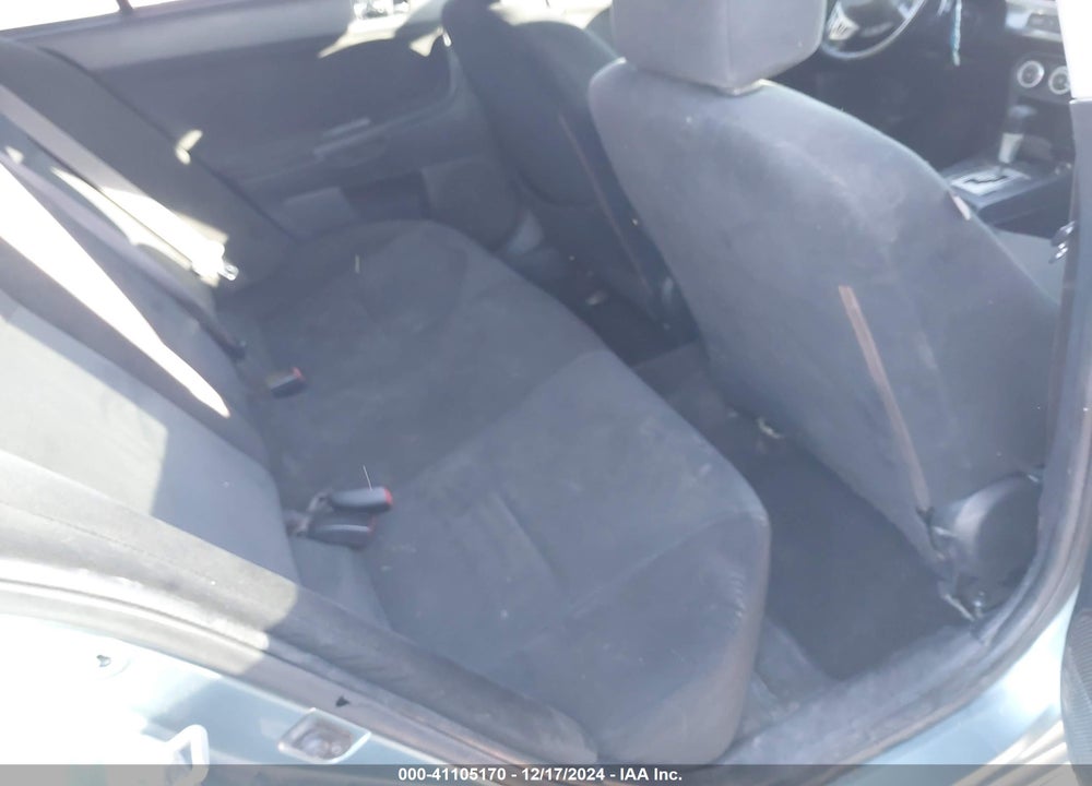 2008 MITSUBISHI LANCER VIN: JA3AU86U18U020665