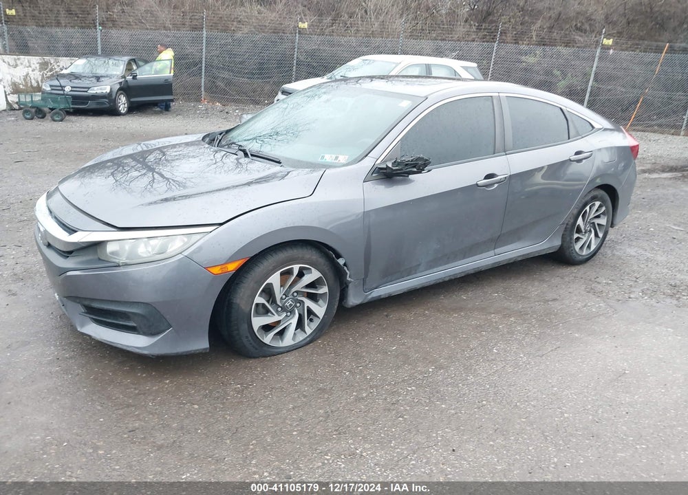 2016 HONDA CIVIC EX VIN: 19XFC2F75GE057104
