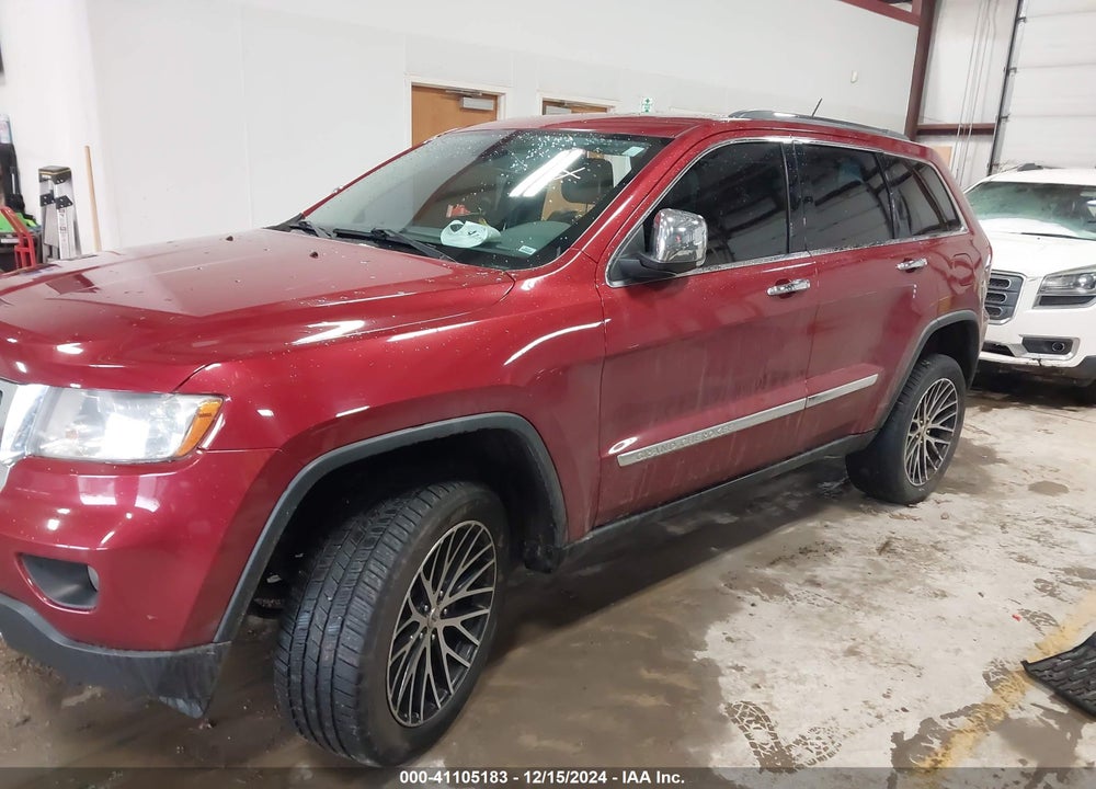 2013 JEEP GRAND CHEROKEE OVERLAND VIN: 1C4RJFCT0DC582392