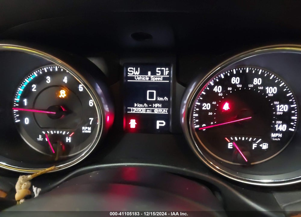2013 JEEP GRAND CHEROKEE OVERLAND VIN: 1C4RJFCT0DC582392