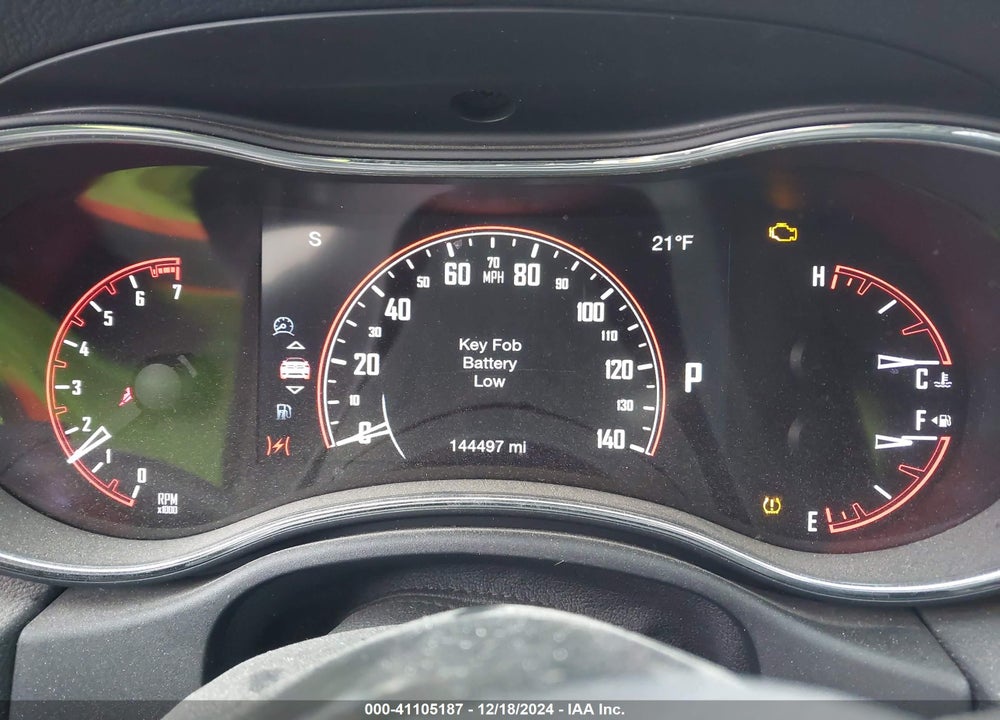2016 DODGE DURANGO LIMITED VIN: 1C4RDJDG2GC484318
