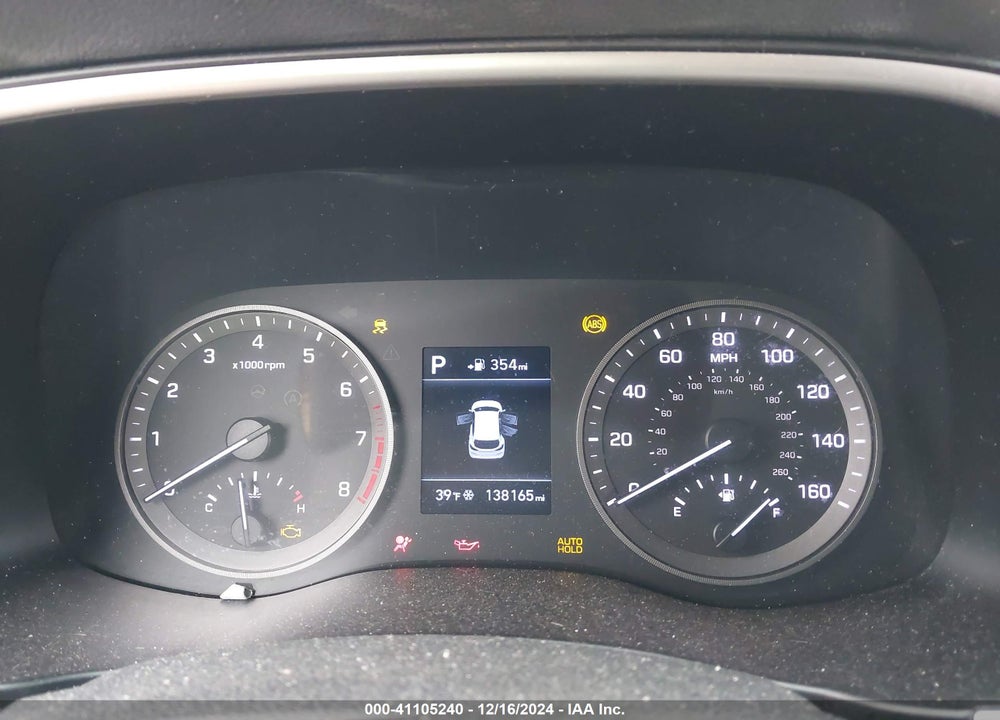 2019 HYUNDAI TUCSON SE VIN: KM8J23A42KU874536