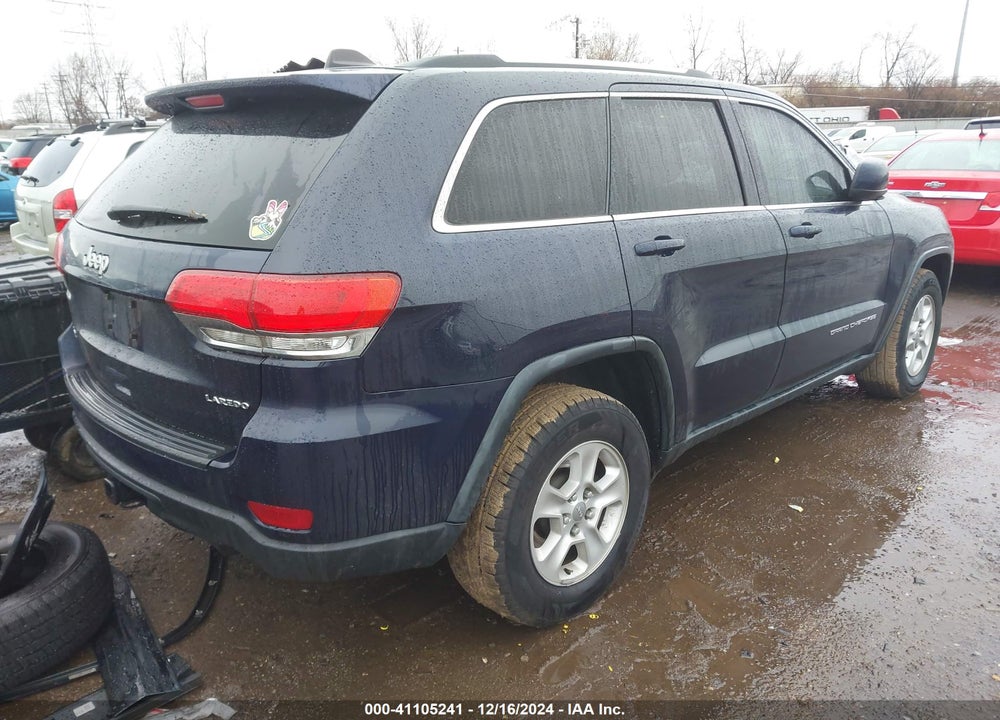 2014 JEEP GRAND CHEROKEE LAREDO VIN: 1C4RJFAG8EC447037