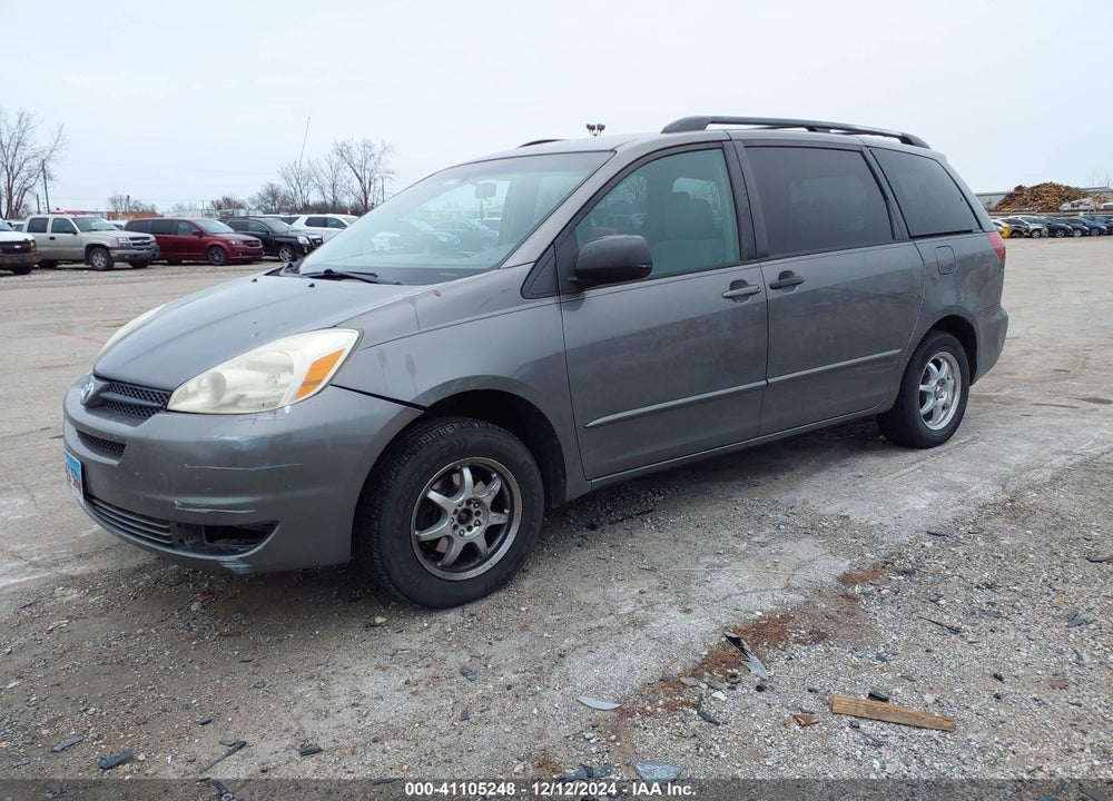 2005 TOYOTA SIENNA LE VIN: 5TDZA23C75S341339
