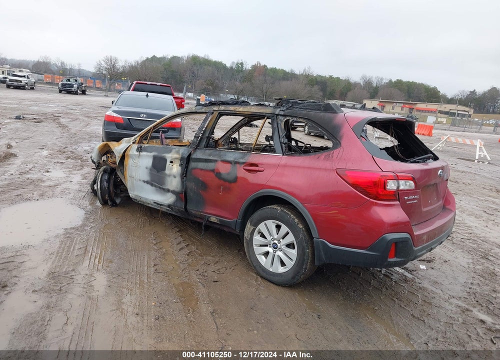 2018 SUBARU OUTBACK 2.5I PREMIUM VIN: 4S4BSACC0J3303063