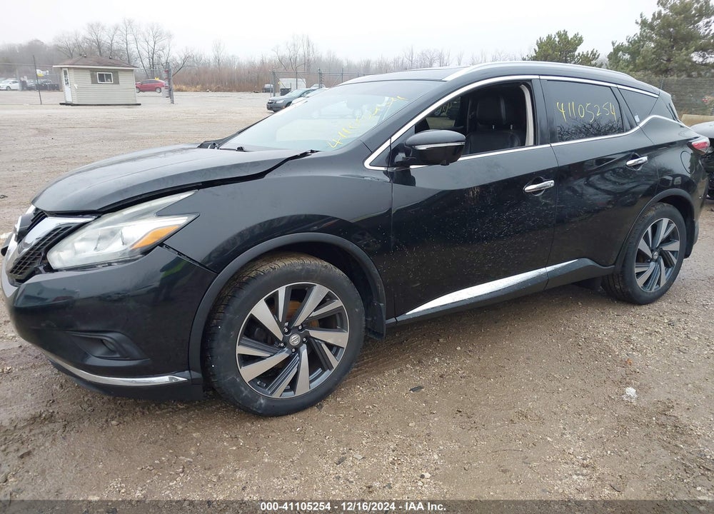2015 NISSAN MURANO PLATINUM VIN: 5N1AZ2MH5FN256678
