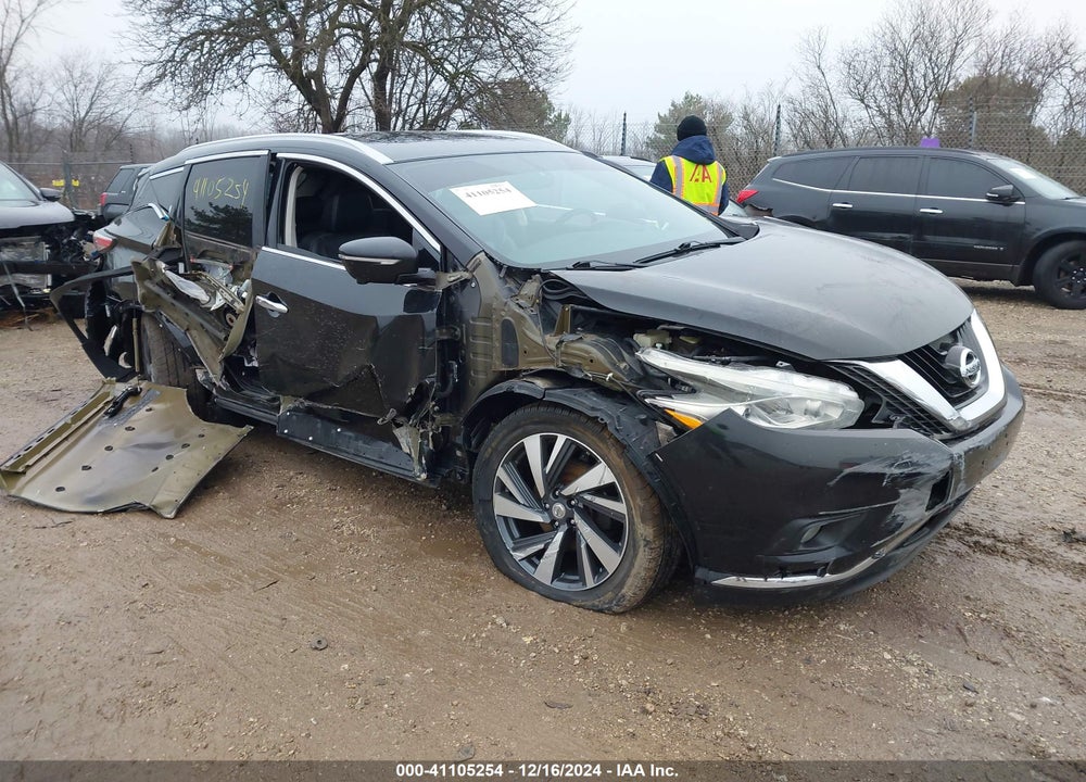 2015 NISSAN MURANO PLATINUM VIN: 5N1AZ2MH5FN256678