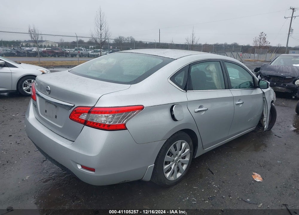 2015 NISSAN SENTRA S VIN: 3N1AB7AP8FY357575
