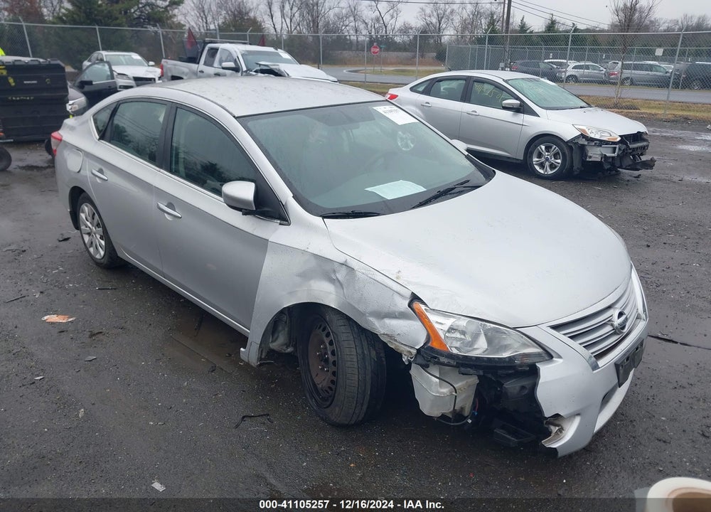 2015 NISSAN SENTRA S VIN: 3N1AB7AP8FY357575