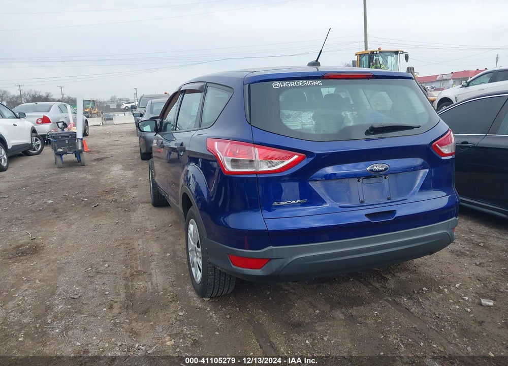 2014 FORD ESCAPE S VIN: 1FMCU0F79EUC16222