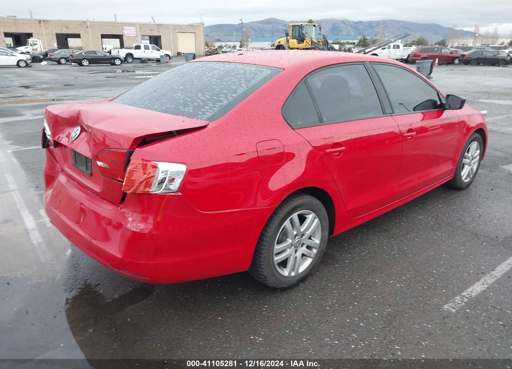 2012 VOLKSWAGEN JETTA 2.0L S VIN: 3VW2K7AJ6CM375036