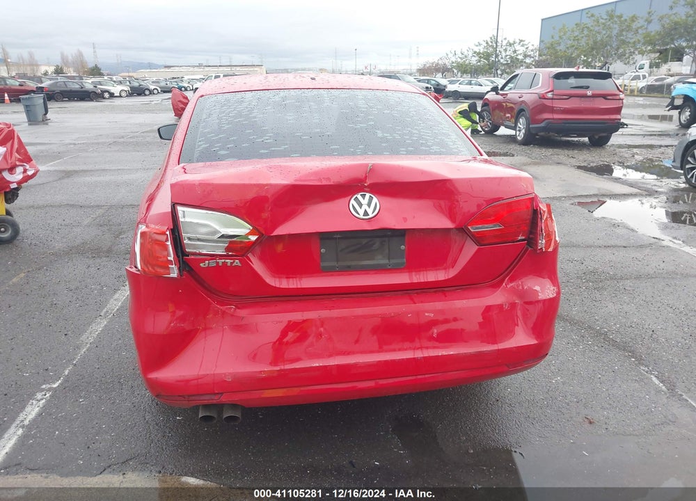 2012 VOLKSWAGEN JETTA 2.0L S VIN: 3VW2K7AJ6CM375036