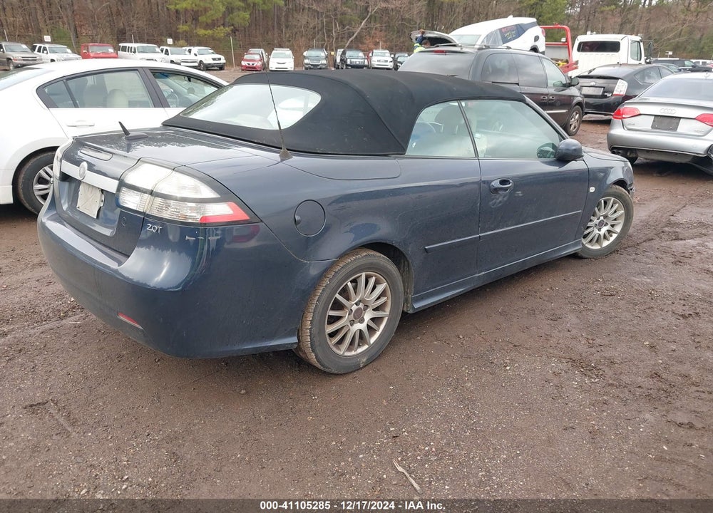 2008 SAAB 9-3 2.0T VIN: YS3FB79Y986011098