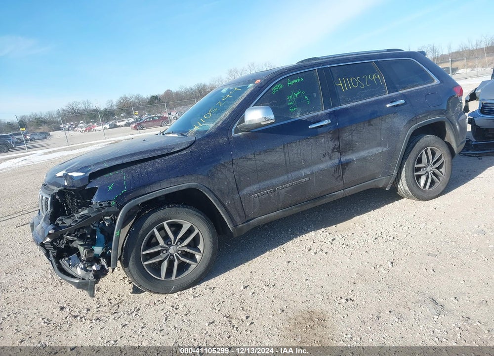 2017 JEEP GRAND CHEROKEE LIMITED 4X4 VIN: 1C4RJFBG9HC908877