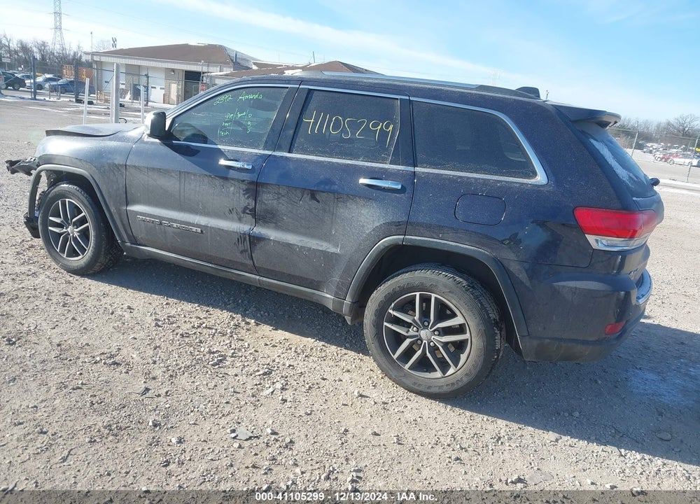 2017 JEEP GRAND CHEROKEE LIMITED 4X4 VIN: 1C4RJFBG9HC908877