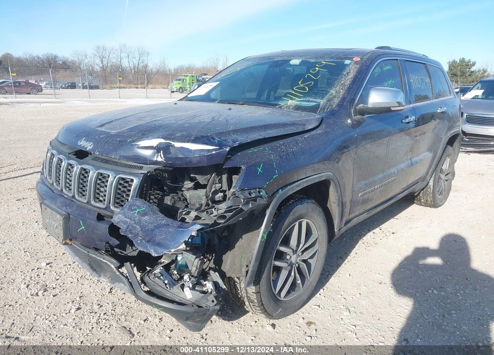 2017 JEEP GRAND CHEROKEE LIMITED 4X4 VIN: 1C4RJFBG9HC908877