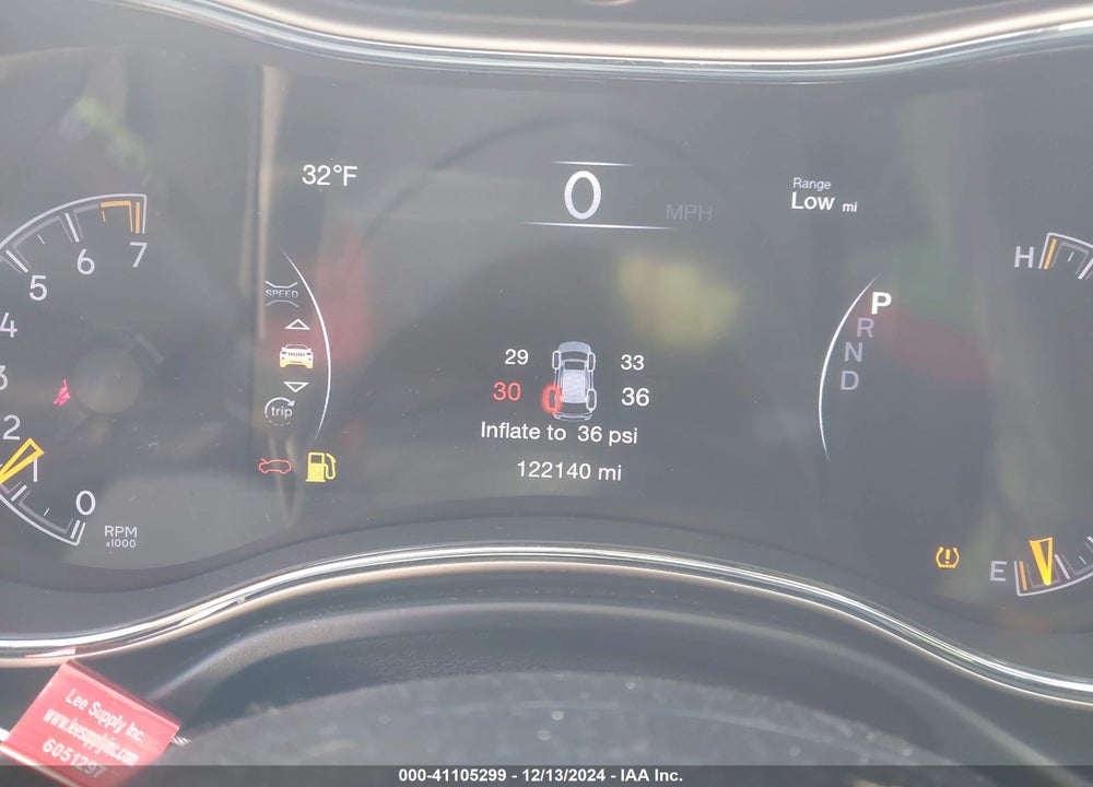 2017 JEEP GRAND CHEROKEE LIMITED 4X4 VIN: 1C4RJFBG9HC908877