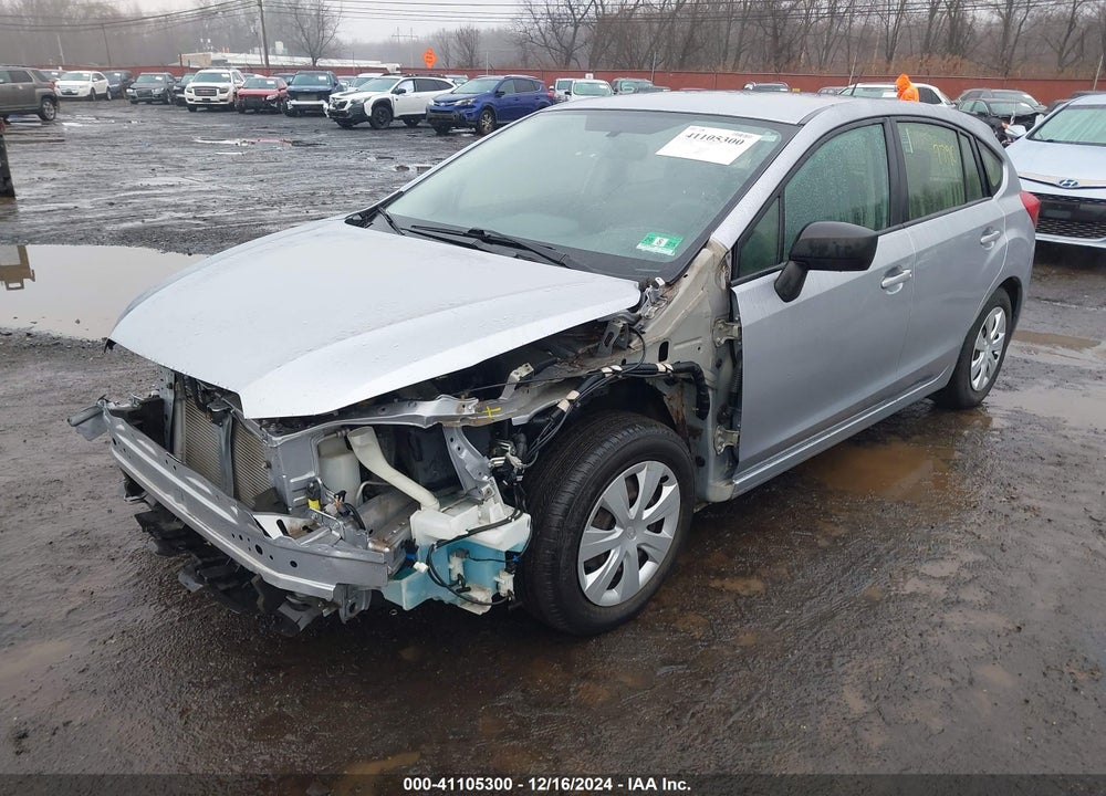 2016 SUBARU IMPREZA 2.0I VIN: JF1GPAA65G8320046