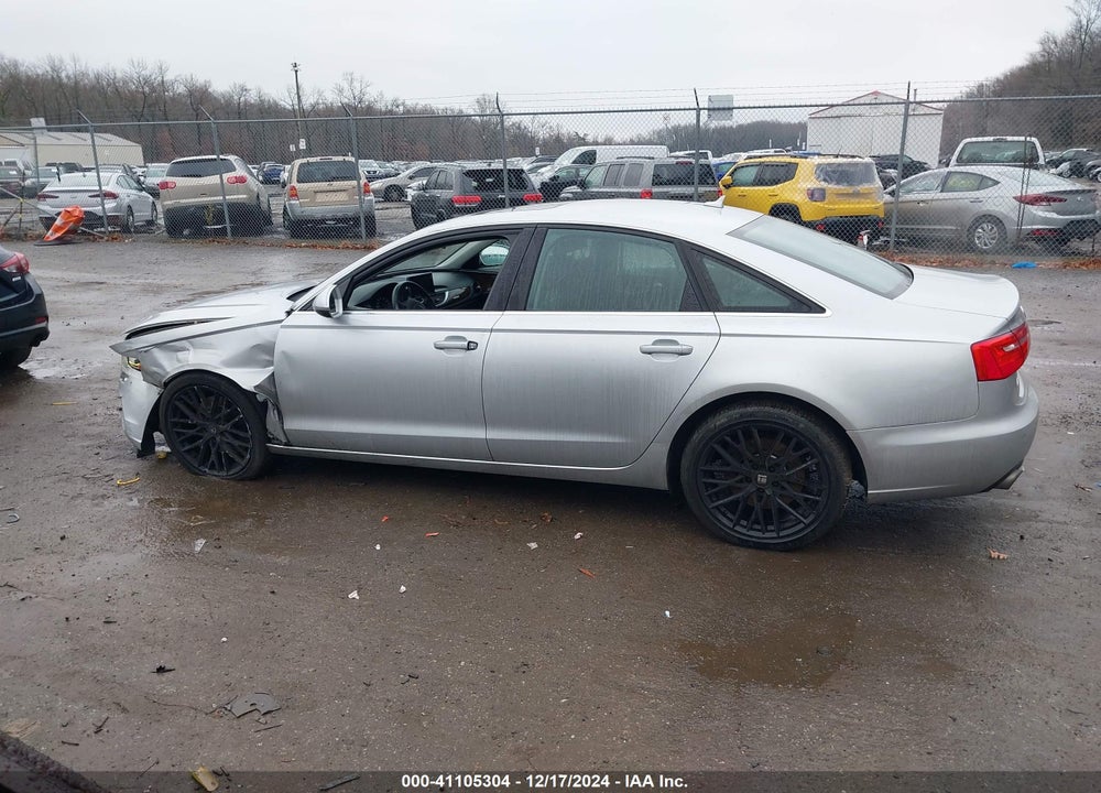 2014 AUDI A6 VIN: WAUGFAFC7EN138825