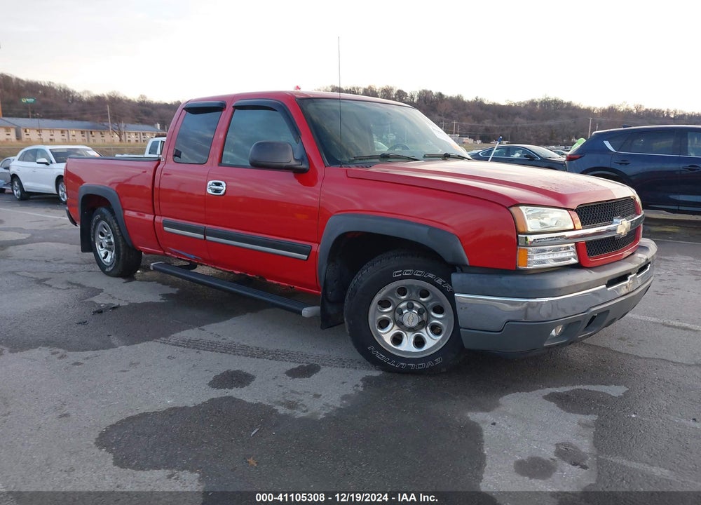 2005 CHEVROLET SILVERADO 1500 LS VIN: 2GCEC19T451346550
