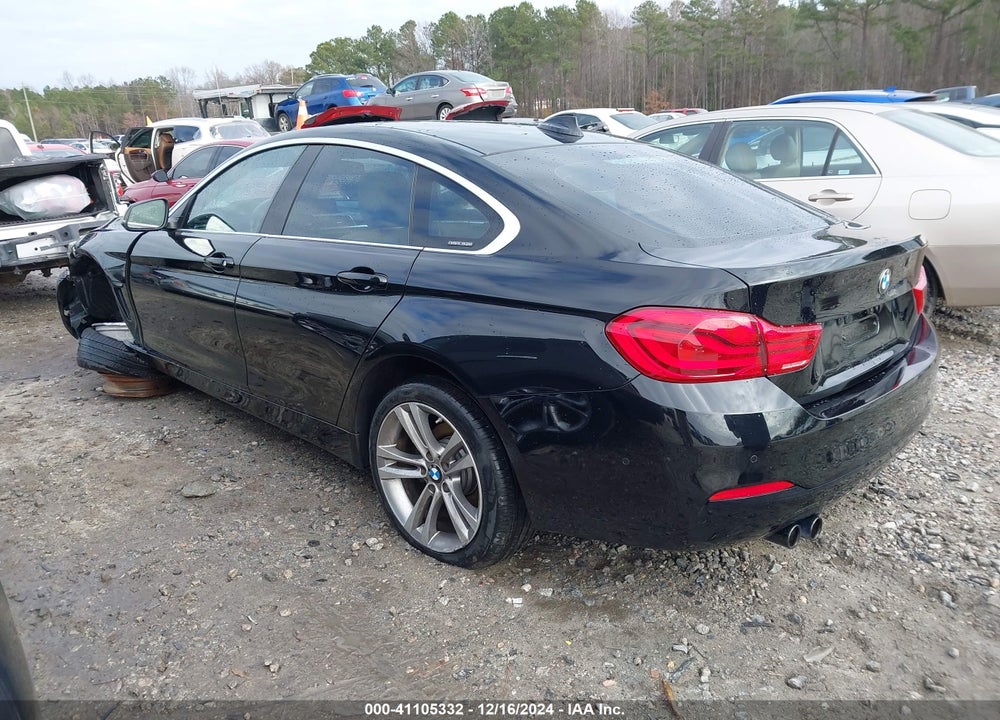 2018 BMW 430I GRAN COUPE VIN: WBA4J1C50JBG80743