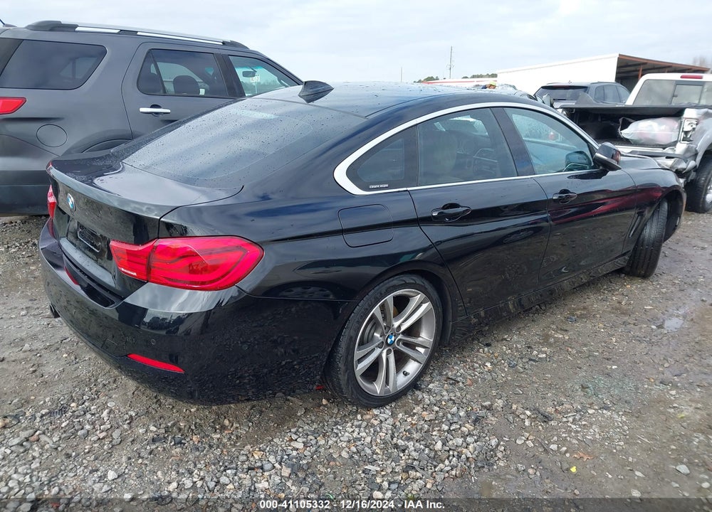 2018 BMW 430I GRAN COUPE VIN: WBA4J1C50JBG80743