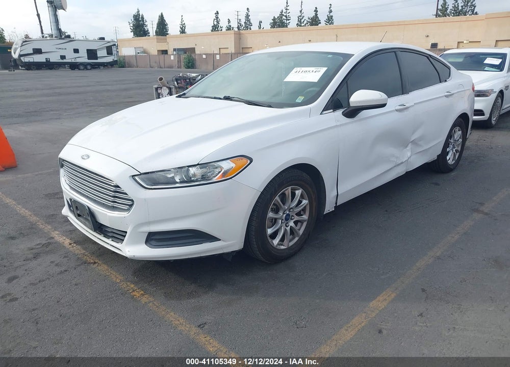 2015 FORD FUSION S VIN: 3FA6P0G78FR257785