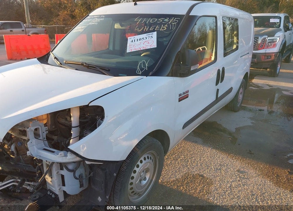 2022 RAM PROMASTER CITY WAGON VIN: ZFBHRFABXN6W55088