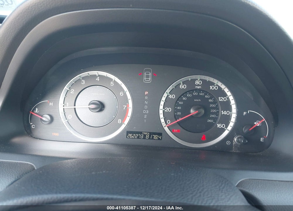 2009 HONDA ACCORD 2.4 LX VIN: 1HGCP26359A152631