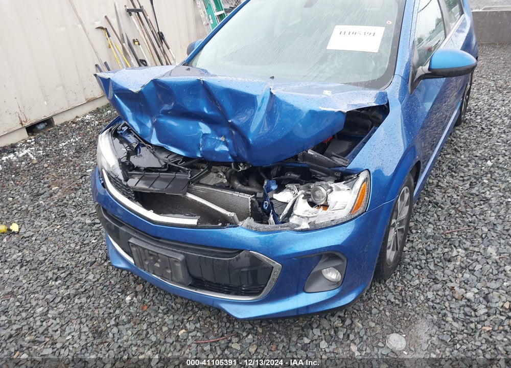 2017 CHEVROLET SONIC LT AUTO VIN: 1G1JD6SB7H4120417