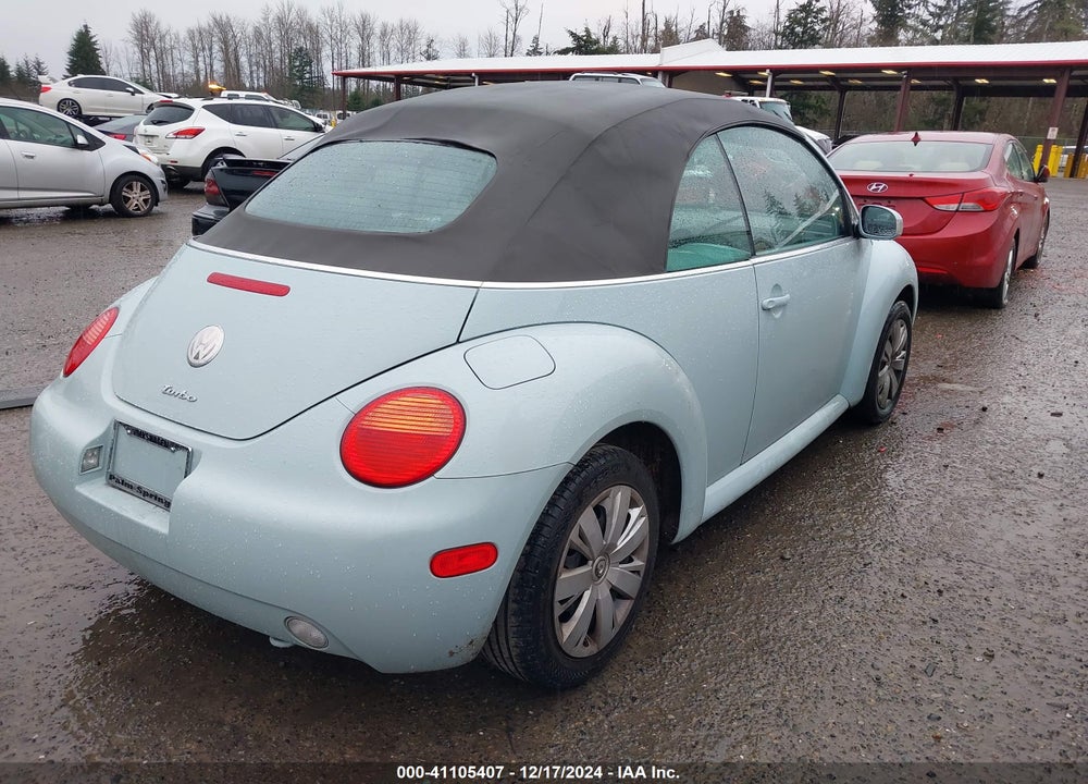 2005 VOLKSWAGEN NEW BEETLE GLS 1.8T VIN: 3VWCD31Y85M308106