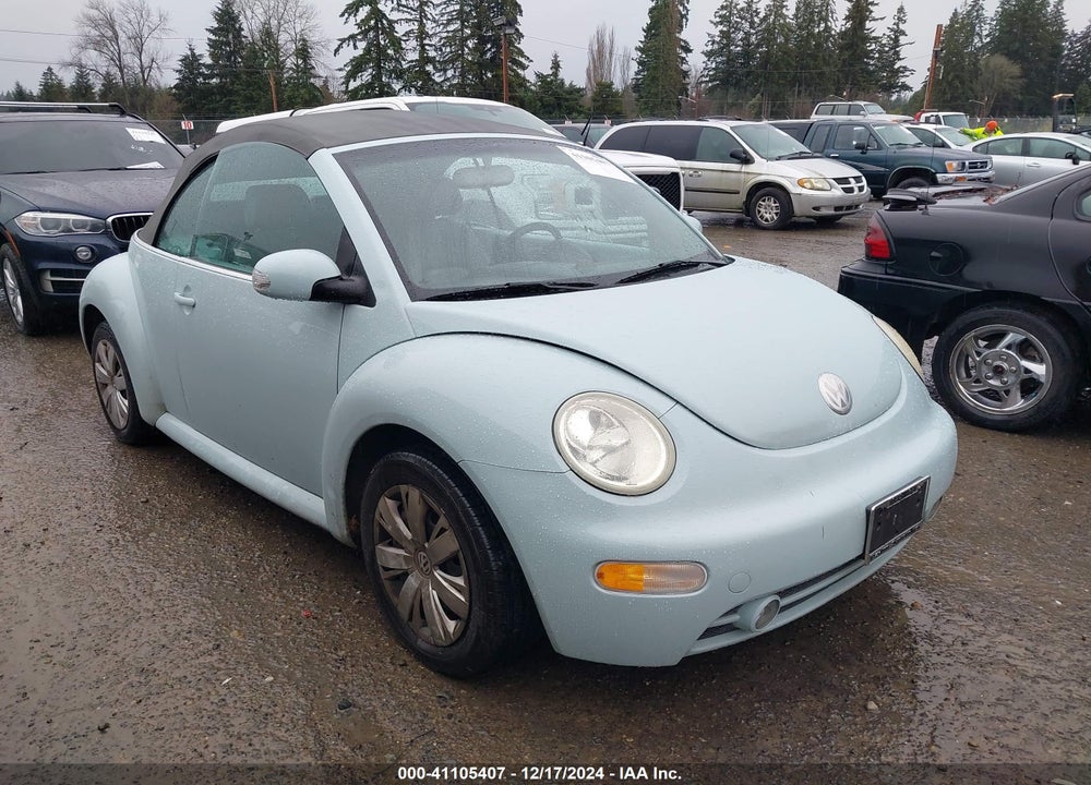 2005 VOLKSWAGEN NEW BEETLE GLS 1.8T VIN: 3VWCD31Y85M308106