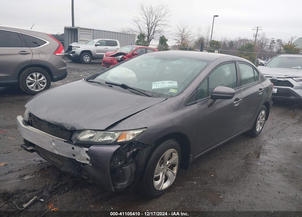 2015 HONDA CIVIC VIN: 19XFB2F58FE047361