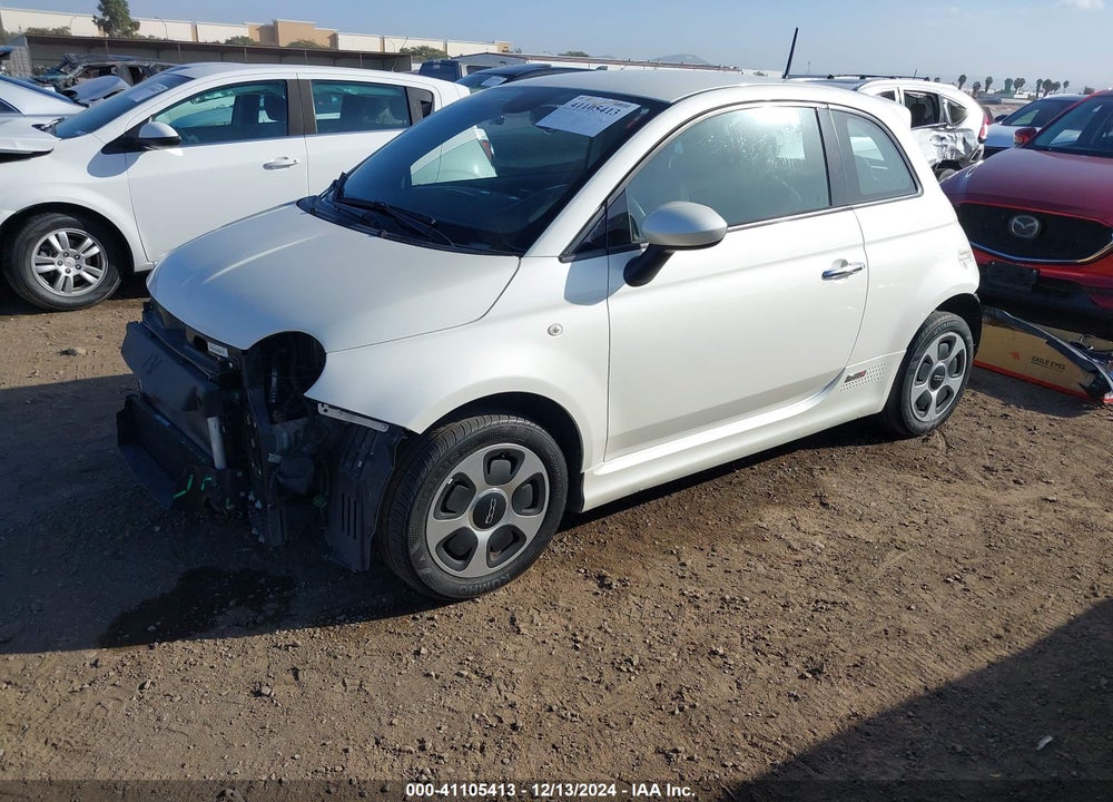 2015 FIAT 500E BATTERY ELECTRIC VIN: 3C3CFFGEXFT756564