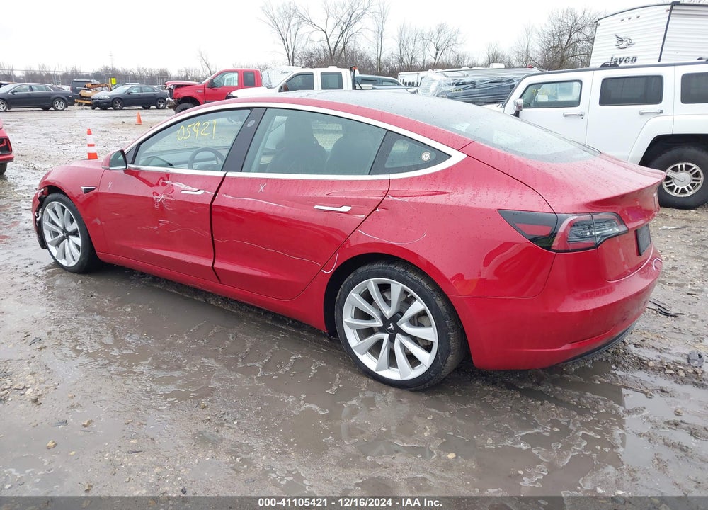 2020 TESLA MODEL 3 LONG RANGE DUAL MOTOR ALL-WHEEL DRIVE VIN: 5YJ3E1EB5LF588966