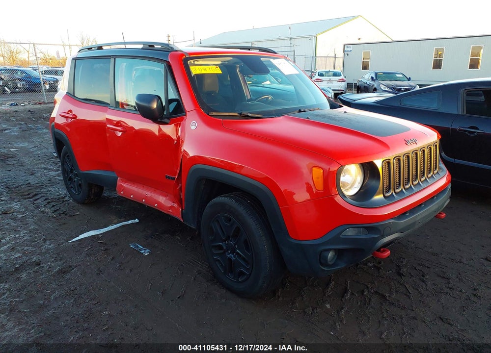 2018 JEEP RENEGADE TRAILHAWK 4X4 VIN: ZACCJBCB2JPJ03755