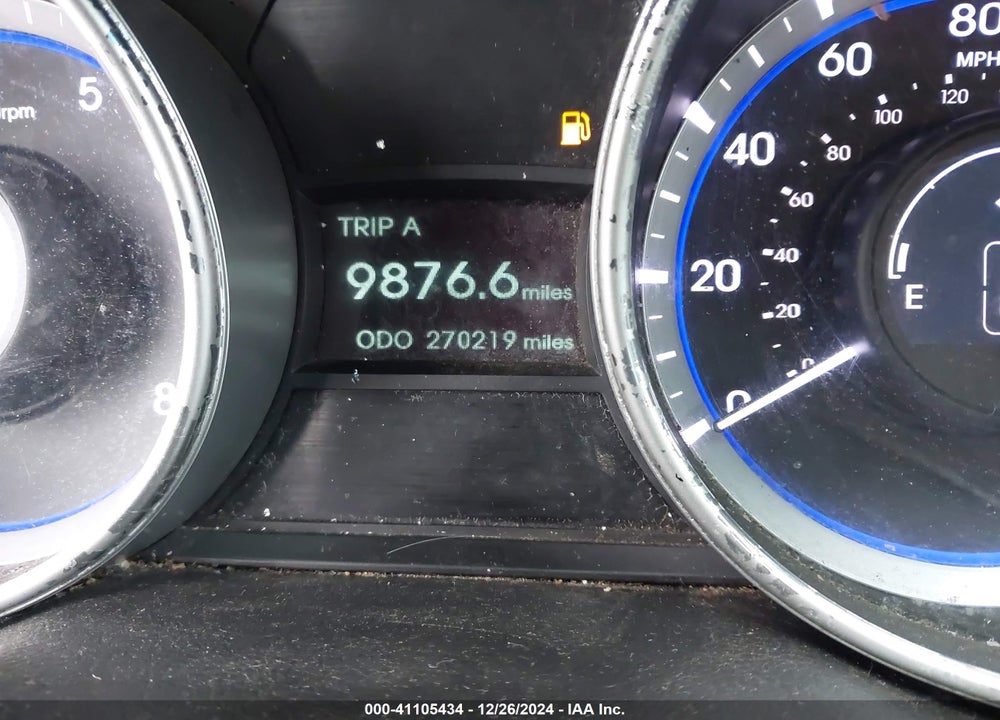 2011 HYUNDAI SONATA LIMITED VIN: 5NPEC4AC1BH005310