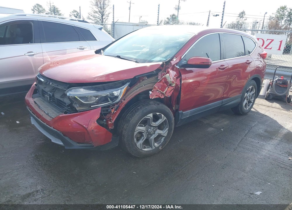 2019 HONDA CR-V EX-L VIN: 2HKRW1H82KH506473