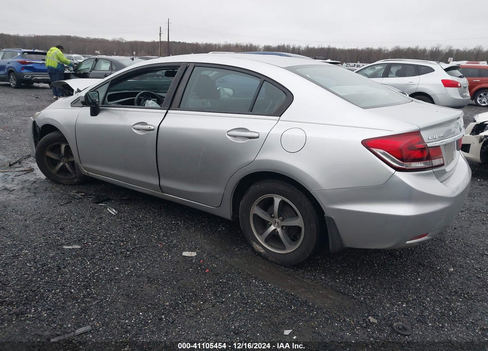 2015 HONDA CIVIC SE VIN: 19XFB2F7XFE235509