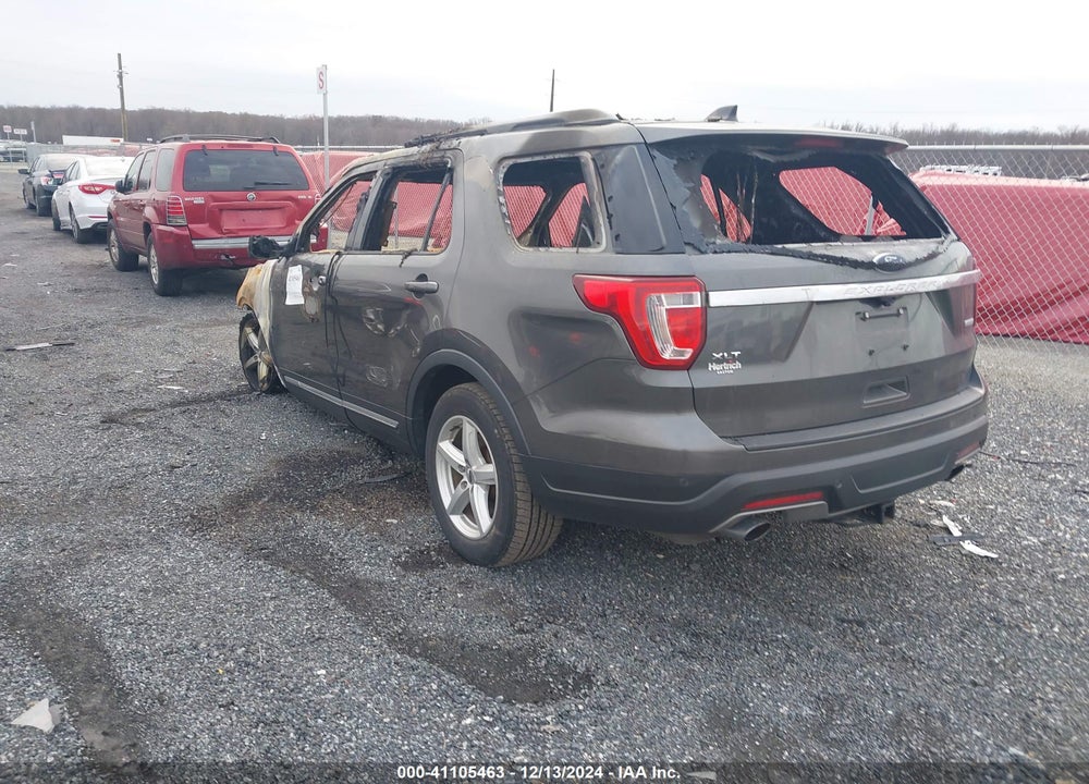 2018 FORD EXPLORER XLT VIN: 1FM5K7DH9JGC24025