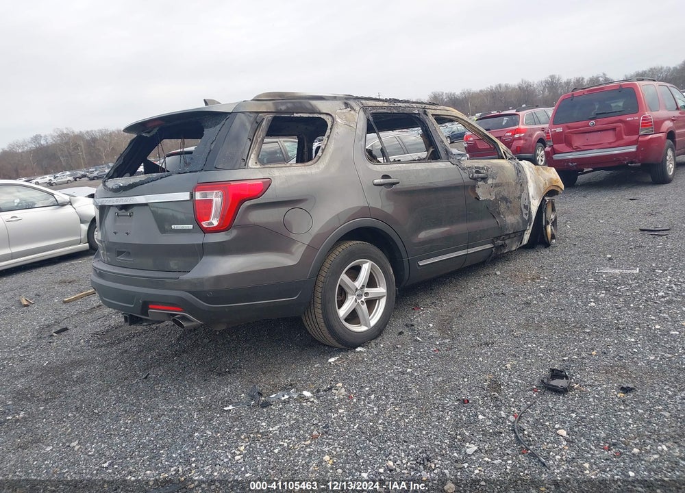 2018 FORD EXPLORER XLT VIN: 1FM5K7DH9JGC24025