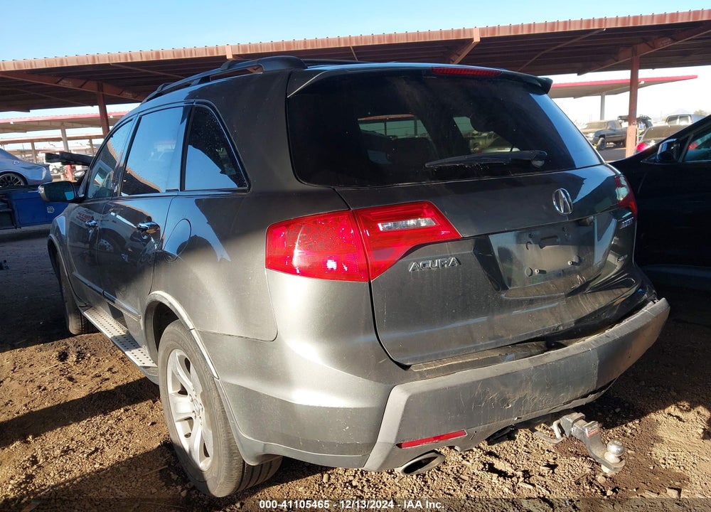 2007 ACURA MDX SPORT PACKAGE VIN: 2HNYD28847H508677