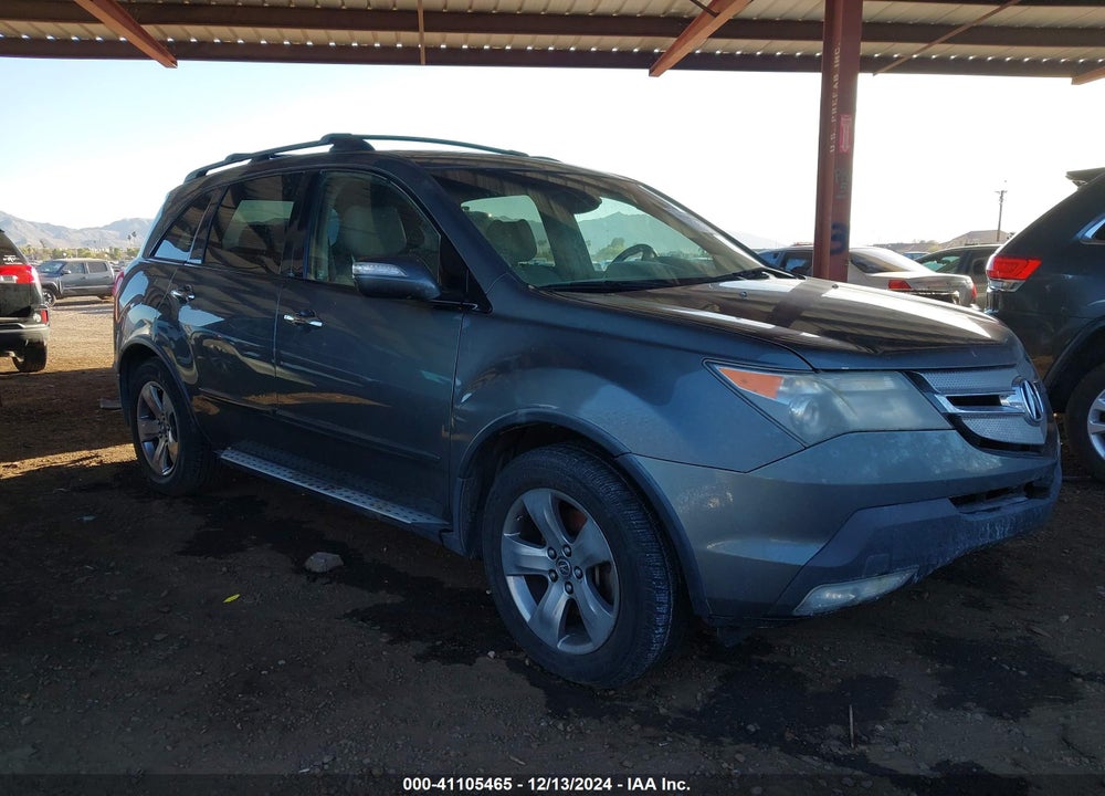 2007 ACURA MDX SPORT PACKAGE VIN: 2HNYD28847H508677